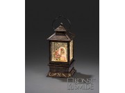 Konstsmide Mini Lantern with Santa (Battery Operated, Warm White, LED, Water Filled)